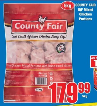 County Fair IQF Mixed Chicken Portions