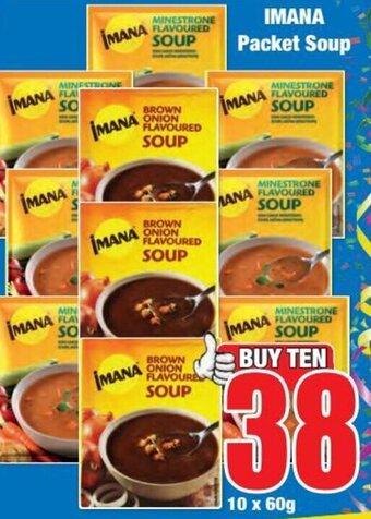 Boxer IMANA Packet Soup offer