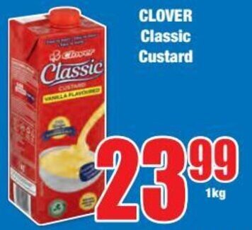 Boxer CLOVER Classic Custard offer