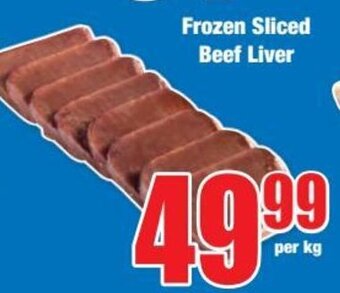 Boxer Frozen Sliced Beef Liver offer