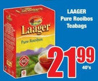 Boxer Laager Pure Rooibos Teabags offer