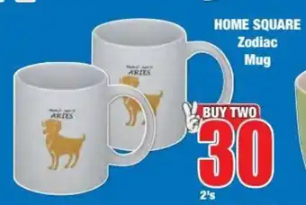 Boxer HOME SQUARE Zodiac Mug offer