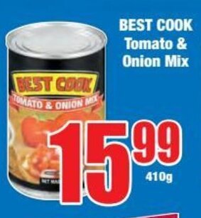 Boxer BEST COOK Tomato & Onion Mix offer