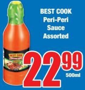 Boxer BEST COOK Peri-Peri Sauce Assorted offer