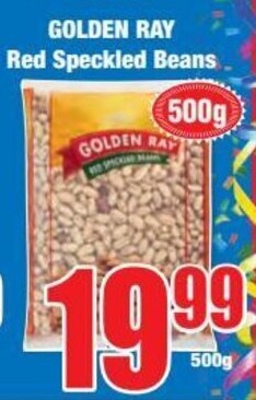 Boxer GOLDEN RAY Red Speckled Beans offer
