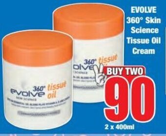 Boxer EVOLVE 360° Skin Science Tissue Oil Cream offer
