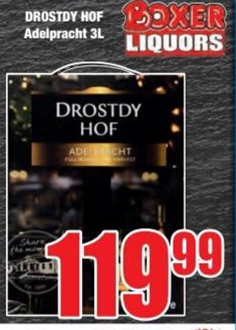 Boxer DROSTDY HOF Adelpracht 3L offer
