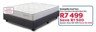 The Bed Store Dunlopillo Cool Turn Firm Comfort Double Bed Set offer