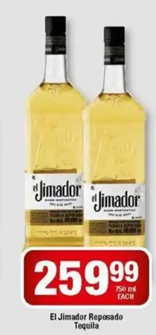 El Jimador Reposado Tequila 750ml each