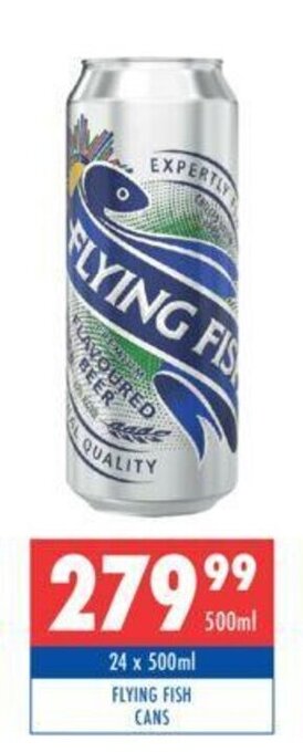 Ultra Liquors Flying Fish Cans 24x500ml offer