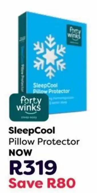 The Bed Store forty winks SleepCool Pillow Protector offer