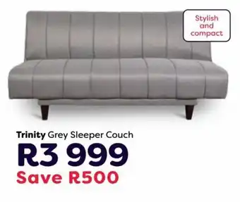 The Bed Store Trinity Grey Sleeper Couch offer