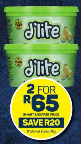 Pick n Pay D'Lite Fat Spread 1kg offer
