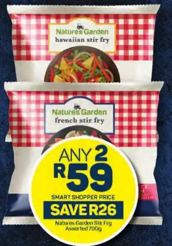 Pick n Pay Natures Garden Stir Fry Assorted 700g offer