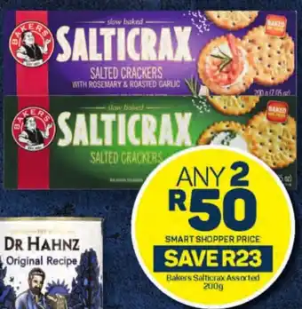 Pick n Pay Bakers Salticrax Assorted 200g offer