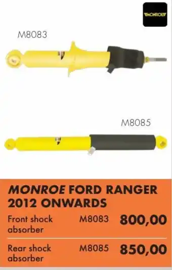 Midas MONROE FORD RANGER 2012 ONWARDS offer