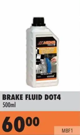 Midas BRAKE FLUID DOT4 500ml offer