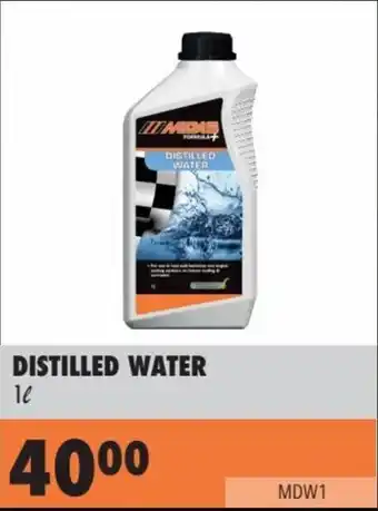 Midas DISTILLED WATER 1L offer