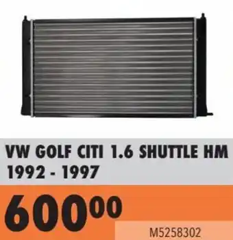 Midas VW GOLF CITI 1.6 SHUTTLE HM 1992 - 1997 offer