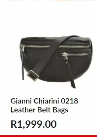 Gianni chiarini 0218 leather belt bags