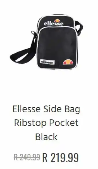 Ellesse side bag ribstop pocketblack