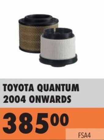 Midas TOYOTA QUANTUM 2004 ONWARDS offer