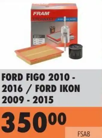 FORD FIGO 2010-2016 / FORD IKON 2009 - 2015