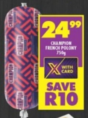 CHAMPION FRENCH POLONY 750g