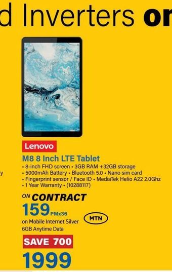 Incredible Connection Tablet lenovo offer