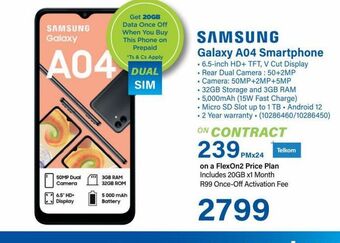 Incredible Connection Smartphones samsung galaxy a04 offer