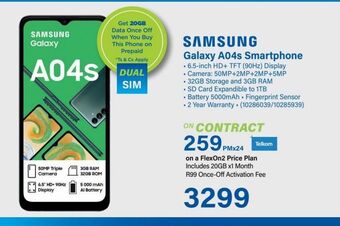 Incredible Connection Smartphones samsung galaxy a04s offer