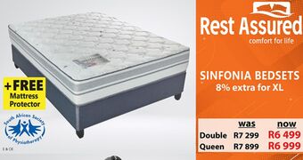 Tafelberg Furnishers Sinfonia bedsets offer