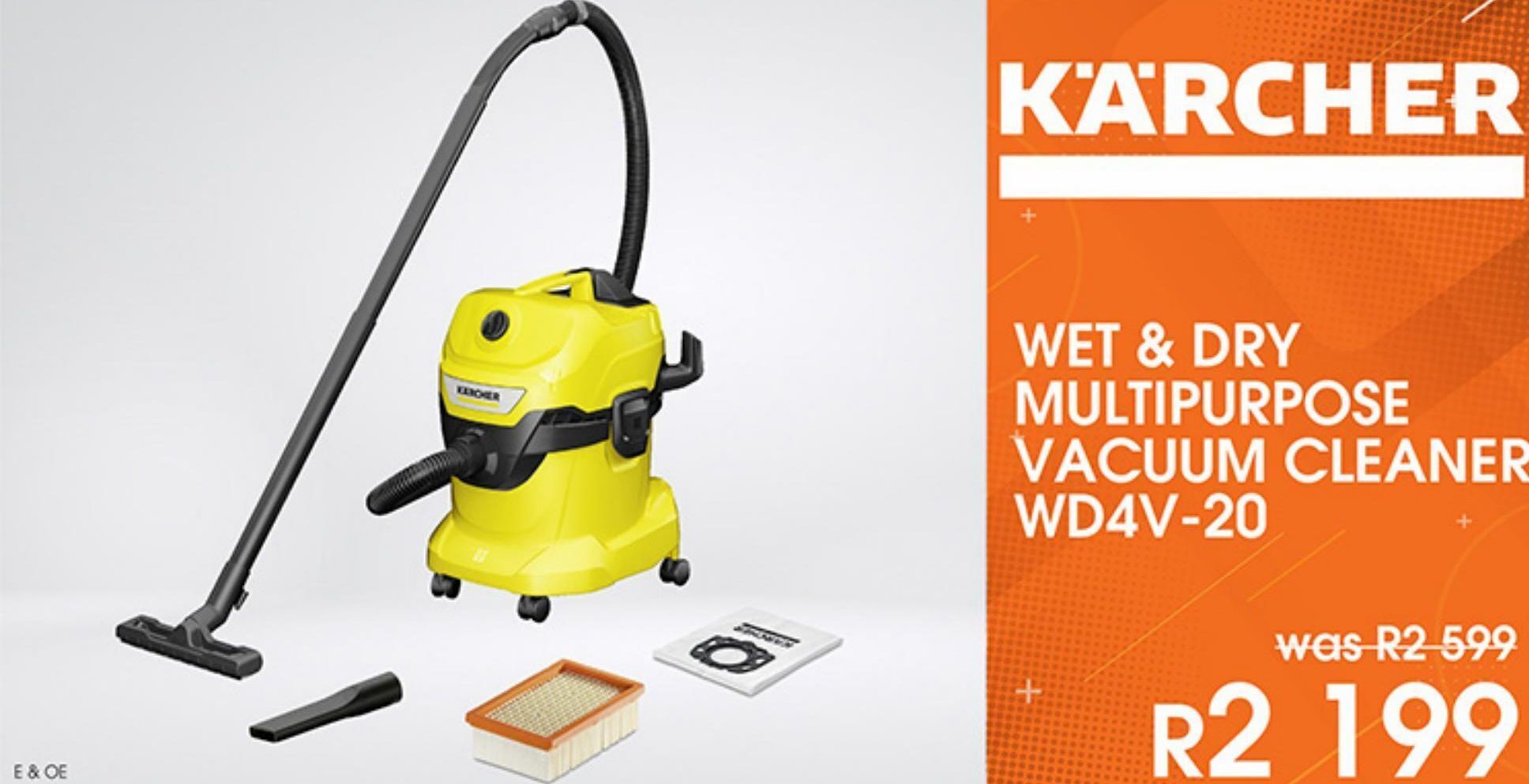 Vacuum cleaners & cleaning offer at Tafelberg Furnishers