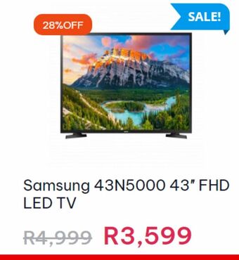 Sounds Great Led tv samsung 43'' offer