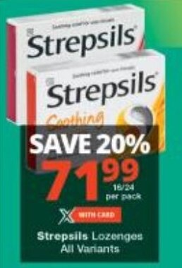Strepsils Lozenges All Variants