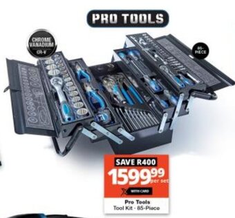 Checkers Pro Tools Tool Kit - 85-Piece offer