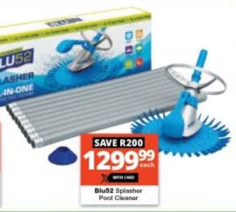 Blu52 Splasher Pool Cleaner