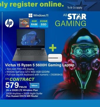 Gaming laptop