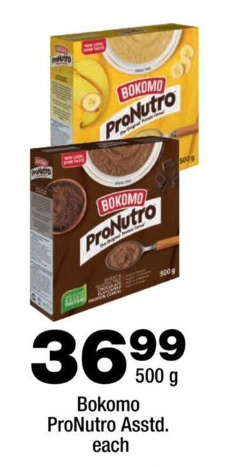 OK Foods Bokomo ProNutro Asstd. each offer