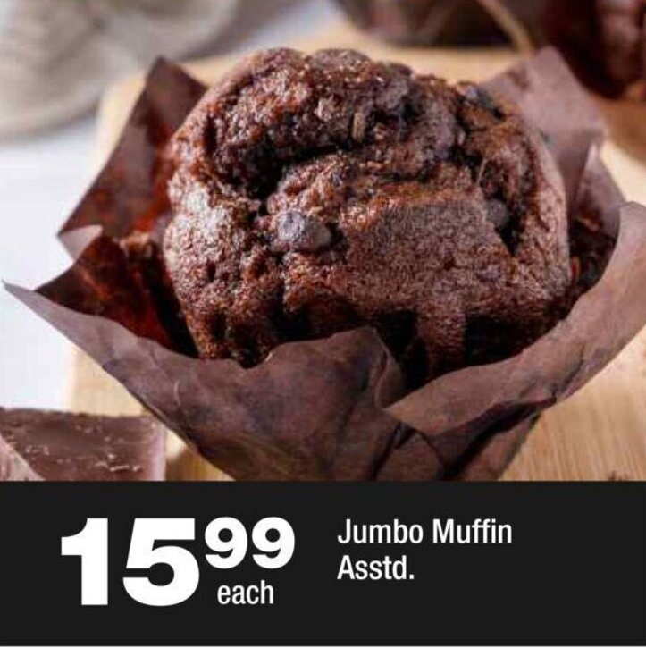 Jumbo Muffin Asstd. offer at OK Foods