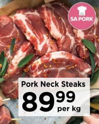Food Lover's Market Pork Neck Steaks offer
