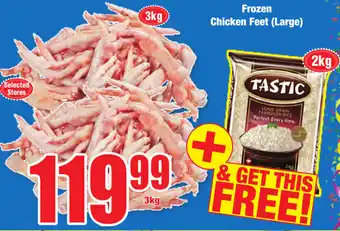 Boxer Superstores Frozen Chicken Feet (Large) 3kg offer