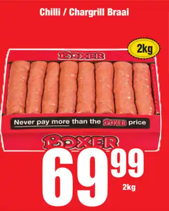 Boxer Superstores Chilli/Chargrill Braai 2kg offer