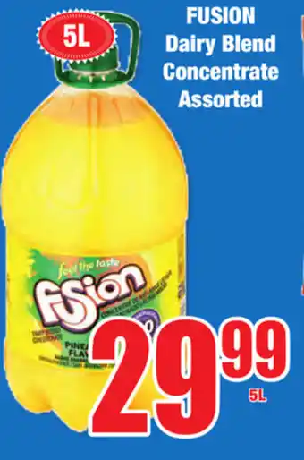 Boxer Superstores Fusion Dairy Blend Concentrate 5L offer