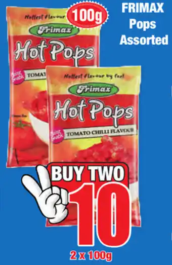 Frimax Pops Assorted 2x100g