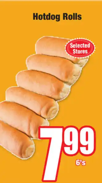 Boxer Superstores Hotdog Rolls 6's offer