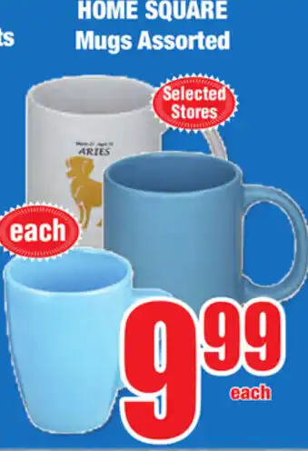 Boxer Superstores Home Square Mugs Assorted offer