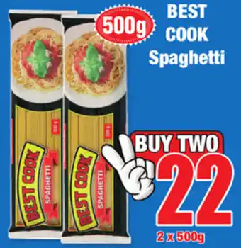 Boxer Superstores Best Cook Spaghetti 2x500g offer
