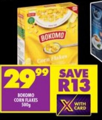Shoprite BOKOMO CORN FLAKES 500g offer