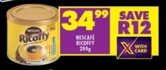 Shoprite NESCAFÉ RICOFFY 200g offer
